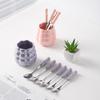 Zhi Shi Cream Style Fruit Fork Set