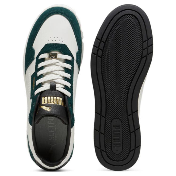 Puma Pohodlné Módní Tenká Podrážka Nízké Tenisky Unisex Tenisky Bílá Zelená 395087-06