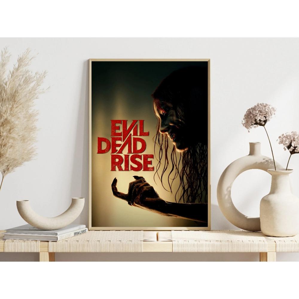 Vintage Horror Movie Evil Dead Rise Poster Estranged Sisters Modern Prints Canvas Painting Wall Pictures Home Living Room Decor