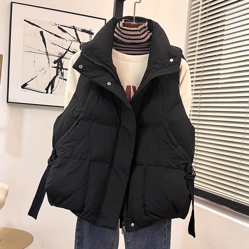 Autumn and Winter Down Vest Women's Fashion Ladies Down Jacket Vest Jacket Trend