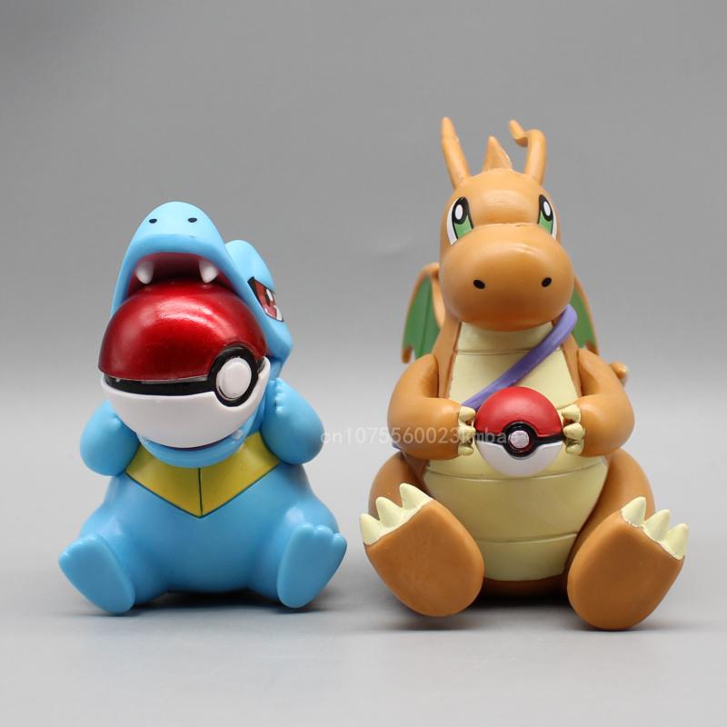 

Покемон Драгонайт Аниме Фигурка Тотодил Экшн Фигурка 12см Каваи Модель ПВХ Коллекция GK Орнамент Статуэтка Игрушка Подарки на День Рождения With Box