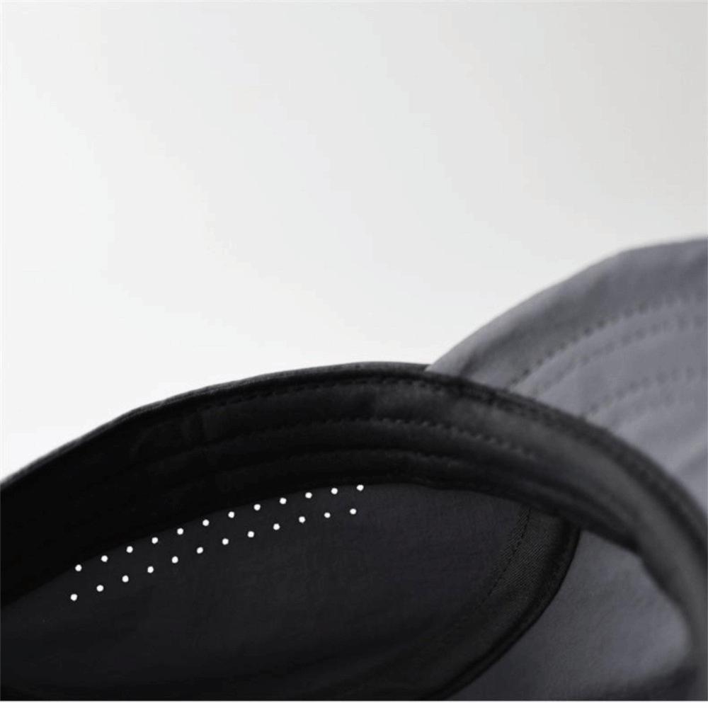 Solid Color Mesh Baseball Cap Adjustable Soft-brimmed Quick-drying Sunshade Cap Breathable Soft Top Outdoor Running Cap Unisex