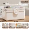 Family-Size Large Capacity Medicine Storage Box for Home Use