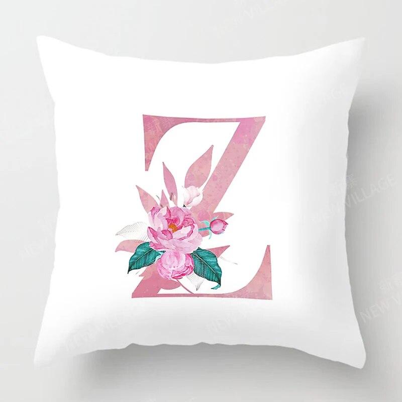 Bedroom Living Room Sofa Cushion Cover Letter Word Pattern Pillow    Home Decor Throw