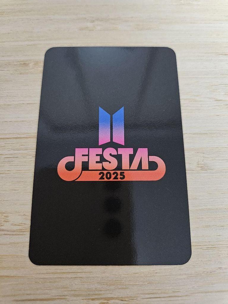 [USED] BTS Festa 2025 army zone trading card JIN
