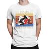 Men Jiu Jitsu Jesus Has Your Back M.M.A Brazilian T Shirts 100% Cotton Tops Vintage Short Sleeve Crew Neck Tees Party T-Shirt