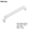 Heavy Duty Sliding Door Handle Easy to Install With Comfortable Grip Door Handles for Cabinets Drawers Toilet Lids