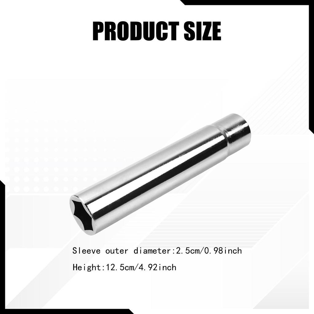 Spike Lug Nuts Socket Key Install and Removal Sleeve Tool Professional Parts