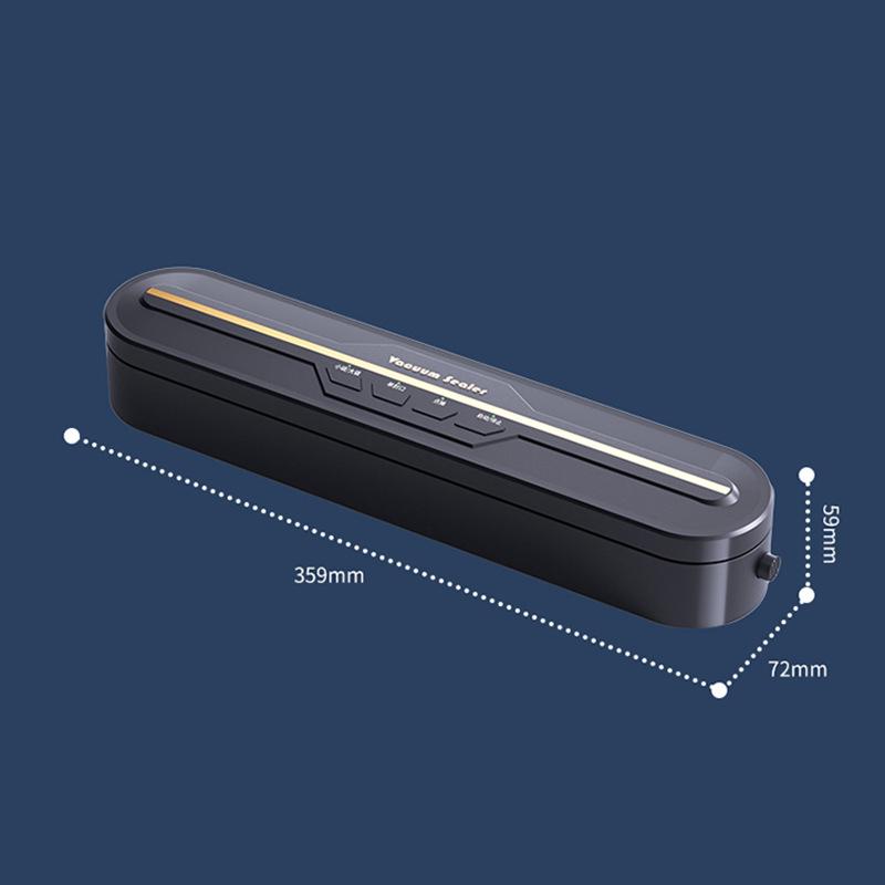 Portable Vacuum Sealer for Food Preservation - Compact Kitchen Freshener EU Plug (220V)