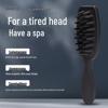 Silicone Scalp Massaging Shampoo Brush with Long Handle for Itch Relief and Hair Cleansing