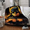 1pc Batman, Cape Flannel Throw Blanket Soft, Warm & Cozy for Couch, Bed, Office, and Travel Versatile All Season Gift, Christmas present