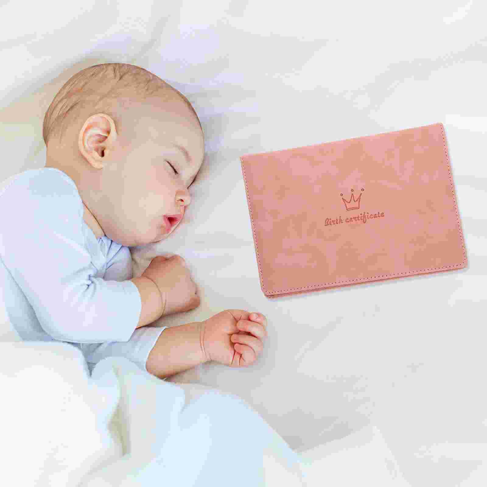 

Протектор для свидетельства о рождении Мультяшный держатель для свидетельства Легкая папка-кейс для ребенка Ретро износ