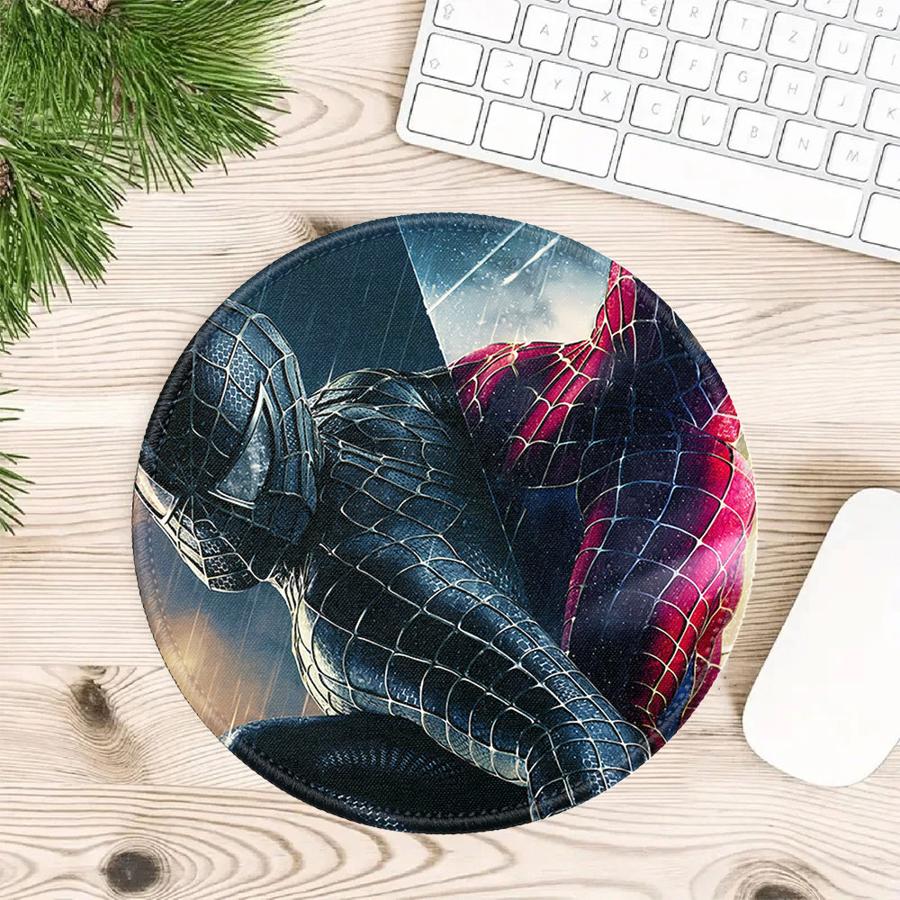 1pc Mouse Pad Desk accessories Computer Laptop Pad office Pad Keyboard Mouse Pad Game Console Pad Anti slip Marvel Hero Sprider 200x200x2mm