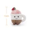 Apricot Lamb Strawberry Ice Cream Plush Toy for Soft and Fluffy Strawberry Ice Cream for Girls and 13cm Kids, Cute, Boys,