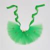 St. Patrick's Day Dog Ballet Skirt Lace Bow Headband Set
