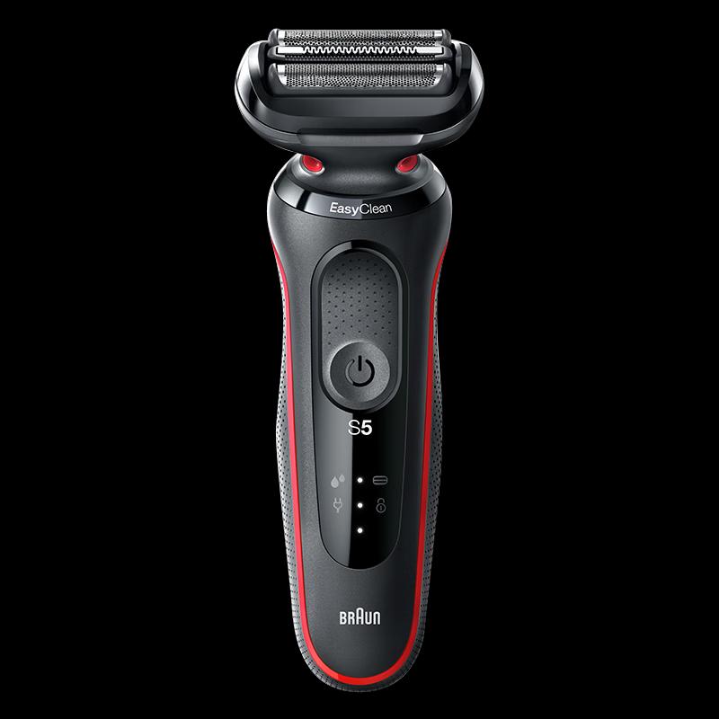 Braun Series 5 50-R1000s Electric Shaver CN plug (adapter included) красный