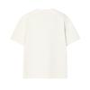 FILA White Minimalist Casual Fashion T-Shirt Men tops Cloud-White F61M623105FWT