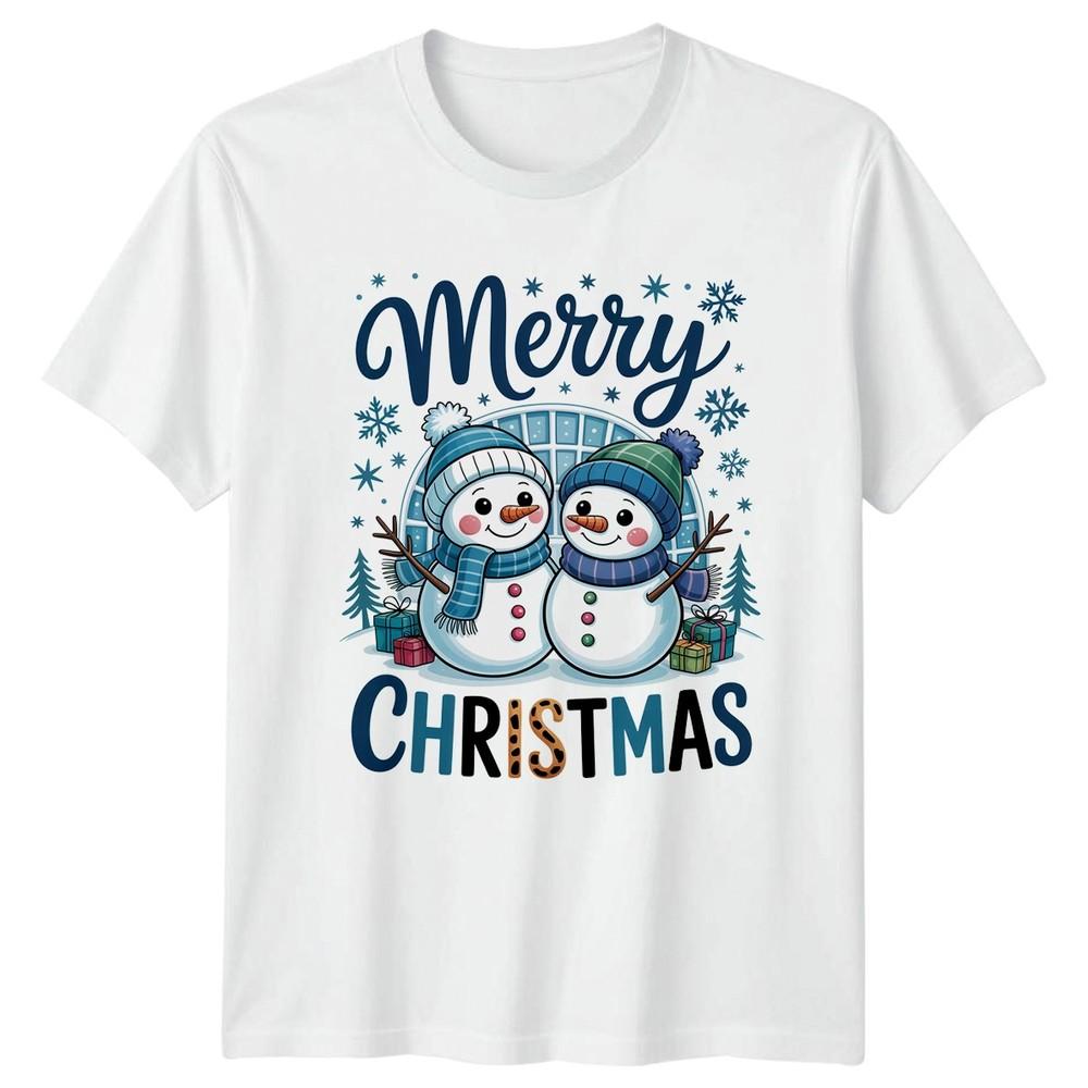 Merry Christmas SnowUnisex Christmas Holidays Unisexs TShirt Unisexs Tee Graphic S
