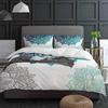 Breathable Soft Double Mandala Gradient Bohemian Flower With Pillow Case Custom 3pcs Bed Home Textile Quilt