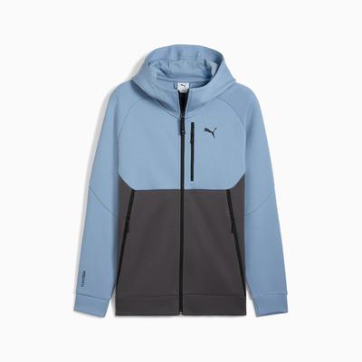 Bluza Z Kapturem Męska Puma Pumatech Full-Zip Dk Niebieska 62967434 R S