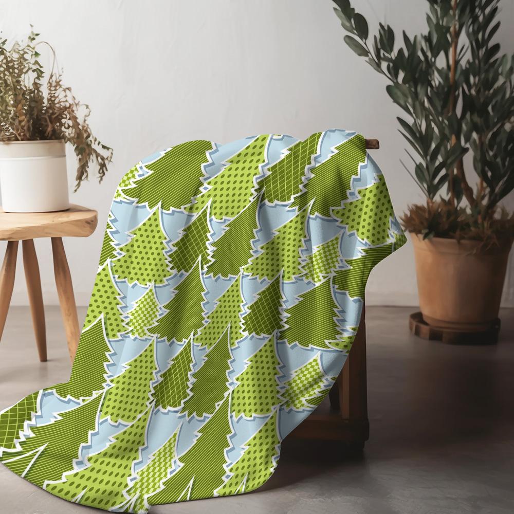 

Cozy Throw Blanket Soft Warm Decorative Flannel Fleece Blanket Bedspread for Couch Living Room Bedroom Home Decor Gift 75x90cm