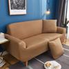 Fashion 2/3Seater Sofa Cover Elastic Solid Color All Inclusive Sofa Cover Universal Sofa Dust Cover
