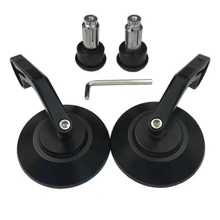 Motorcycle CNC Modified Retro Handlebar Rearview Mirror