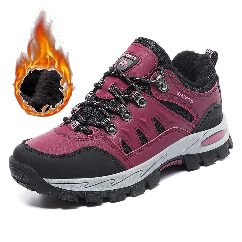 

Кроссовки мужские зимние уличные походные повседневные кожаные роскошные брендовые спортивные туфли для женщин большой размер бесплатная доставка мужские походные туфли 36 розы красного