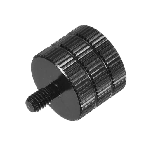 uxcell Microphone Stand Adapter 1/4 Female To M4 Male Screw Thread Adapter for Microphone Stand Mounting and Camera Tripod Adapter