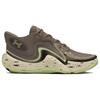 Under Armour Spawn 6 Lightweight Comfortable Slip-Resistant Durable Low-Top Basketball Shoes Unisex Sneaker Brown Gray 3028338-200