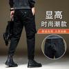 High-end Overalls Men's Autumn and Winter Trendy Brand Loose Straight Casual Long Pants with Martin Boots Mountain Outdoor