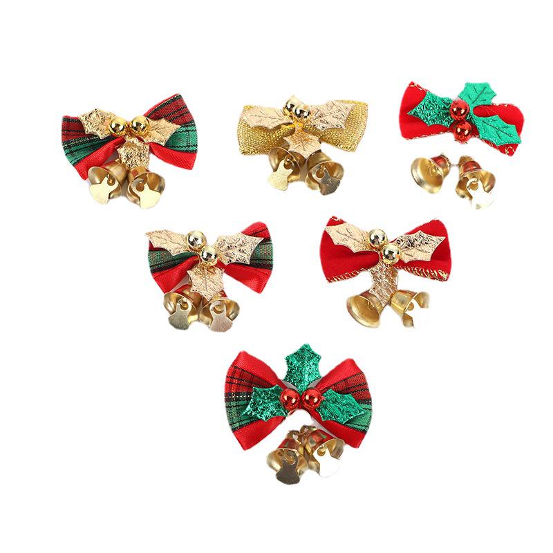 Christmas Bell Decorations: Tree, Wreath & Gift Box Ornaments