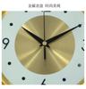 Decorative New Creative Wall Clock Vintage Gold Living Room Clocks European Interior Reloj De Pared Decor Home Decorations