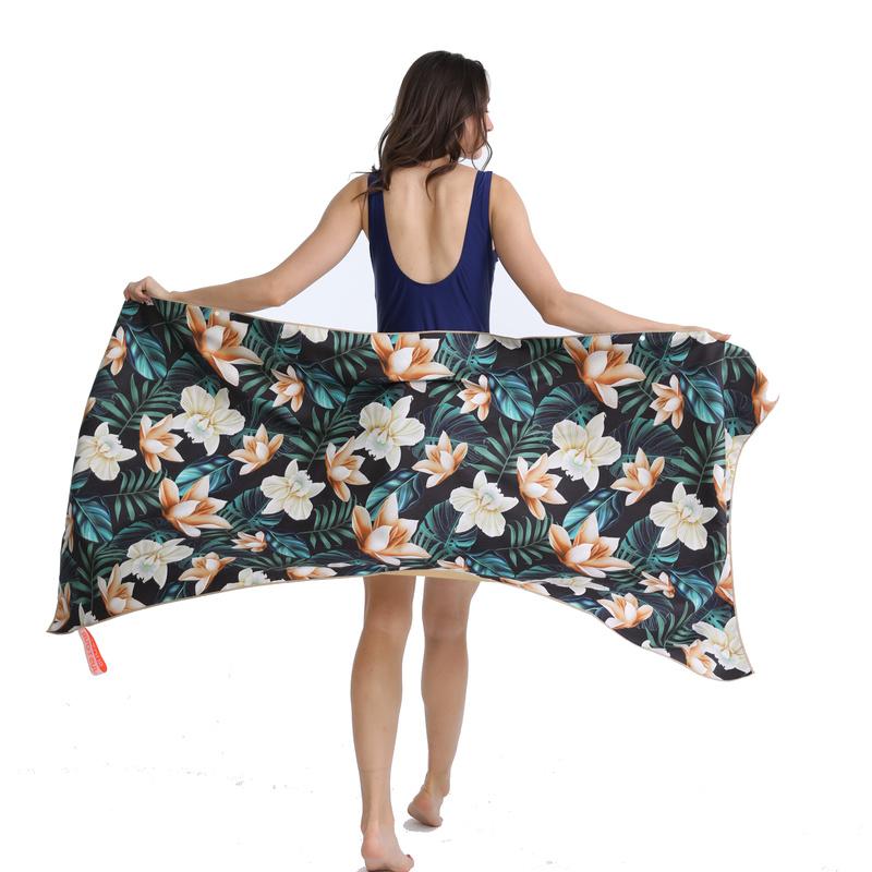 80*160cm Lightweight Travel Camping Swimming Beach Towels Extra Large Quick Drying Sand Free Pool Towel