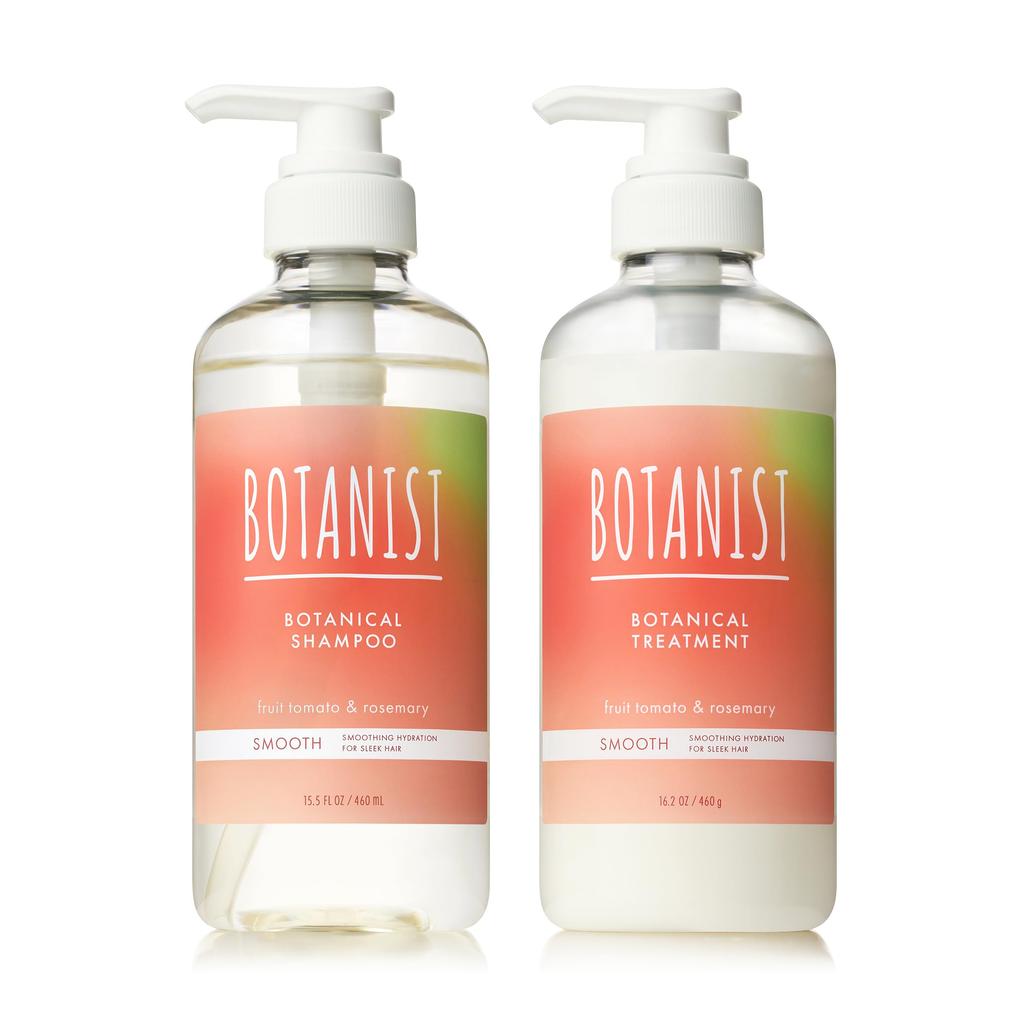 Summer Limited BOTANIST Botanist Shampoo Treatment Set Smooth Fruit Tomato Rosemary [2025 Edition] &