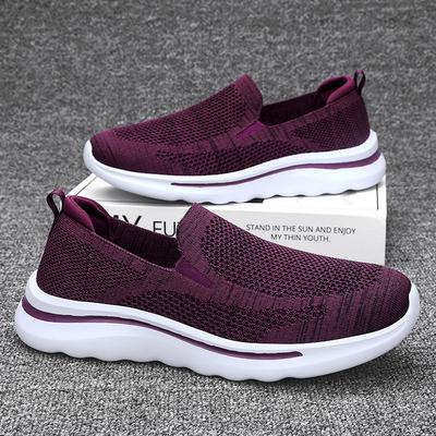 Nuove scarpe comode per piedi larghi, scarpe da passeggio per persone di mezza età e anziani, sneakers traspiranti