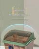 Bowl & Chopstick Storage Box with Lid - Kitchen & Dorm Use, Plastic with Drainage, Bowl & Plate Shelf Organizer, Cabinet Bowl Rack