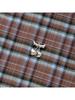 KIRSH Cheek Check Loose Fit Check Shirt [Sky]