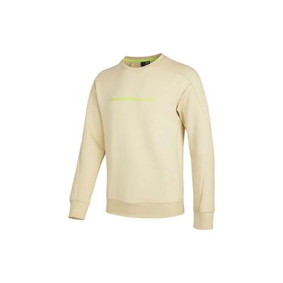 adidas Essentials Sweat Logo Print Pullover Hoodie Men Tops Khaki H39278