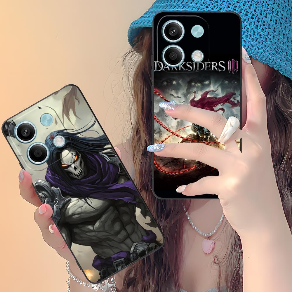 Game Darksiders Mobile Phone Case for Xiaomi Redmi Note 14 13 12 11 S Pro Plus 4G 5G Colorful Printing Cover Cover Luxury Pretty