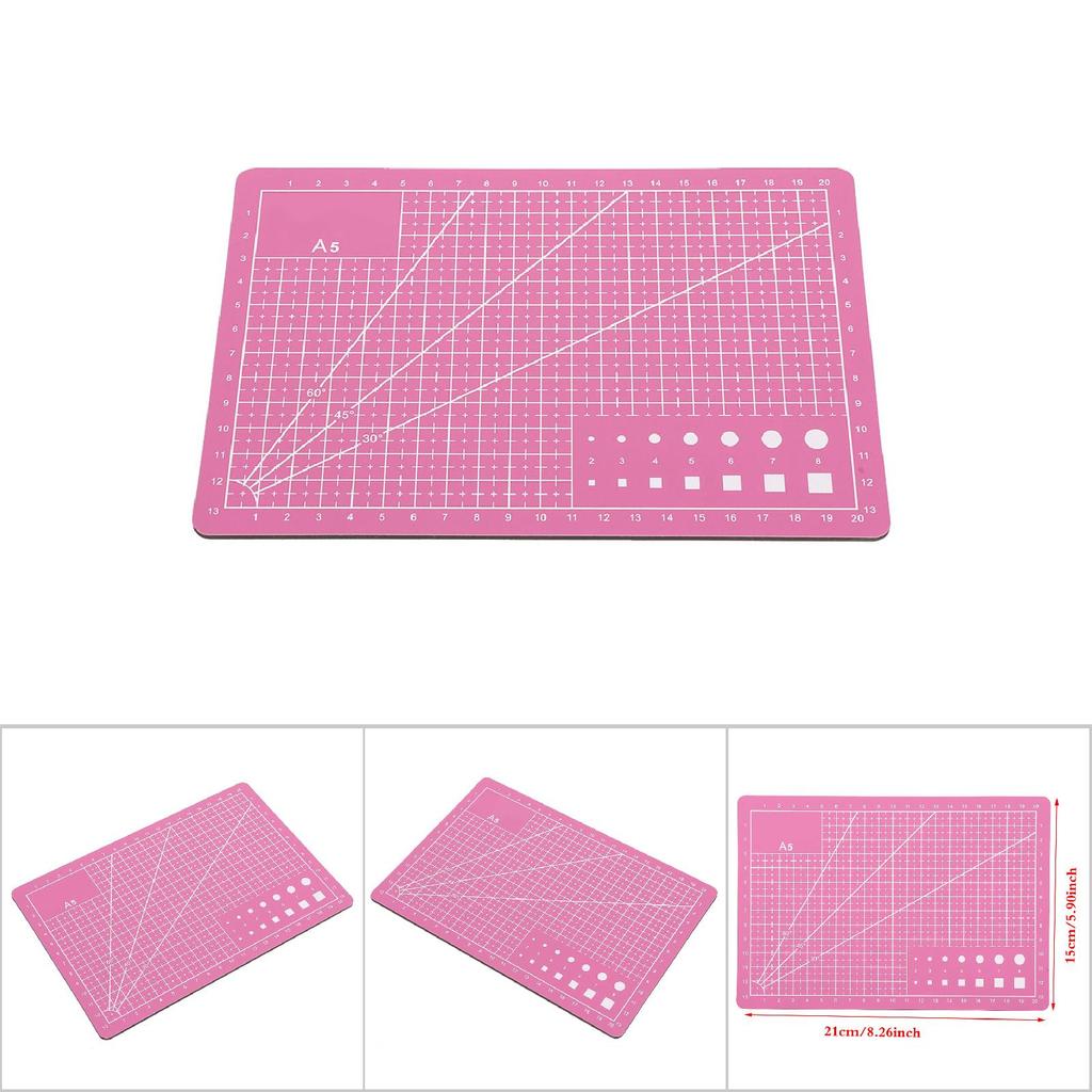 A5 Durable PVC Cutting Mat Cut Pad Board Self Healing Handmade DIY Tool