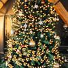 LED Fairy Lights Outdoor 20 M 200 LED Christmas Tree Fairy Lights 8 Modes LED String Lights for Christmas Party Wedding Garden Balcony Decoration