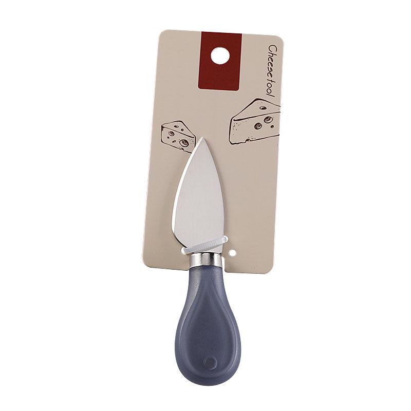 Stainless Steel Cheese Knife, Fork & Spatula Set - 3-Piece Western Cheese Tools