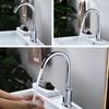 Basin Faucet Deck Mounted Automatic Infrared Sensor Faucet Single Cold Water Faucet Bathroom Basin Electrical Auto Sensor Tap