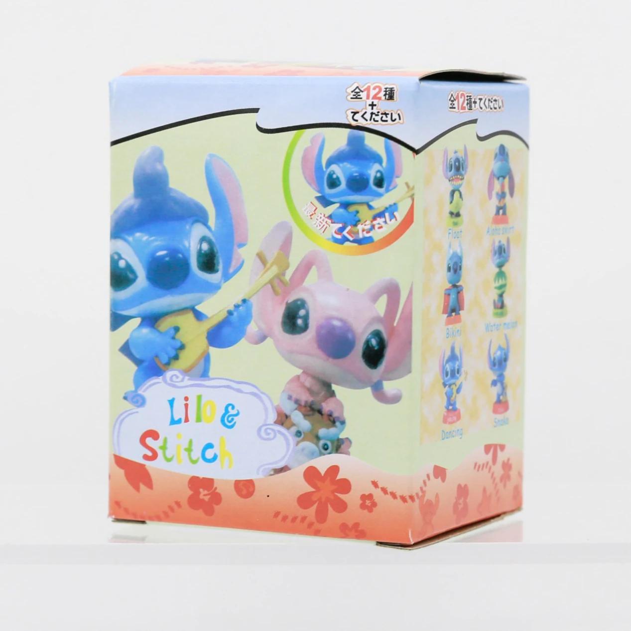 

Лило Стич Ангел Фигурка Мистерия Сюрприз Блайнд Бокс Коллекция Фигурок Дисней Мультфильм Настольное Украшение Детский Подарок на День Рождения