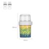 With Topping Yoghurt Pots Reusable Cereal Cup New Breakfast On The Go Cups  Office Workers