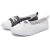 Leather little white shoes women's spring and summer new breathable shallow mouth women's single shoes versatile women's board shoes tide