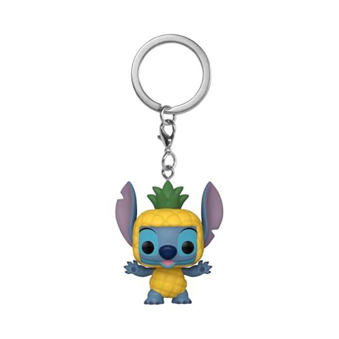 Porte-clés Funko Pop! - Disney - Stitch En Ananas - Mini-Figurine En Vinyle - 11,76 Cm - Cadeau Idéal