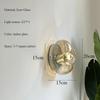 German Designer Stained Glass Restaurant Wall Light Nordic Minimalism Home Decoration Bedside Study Aisle Balcony LED Wall Lamp
