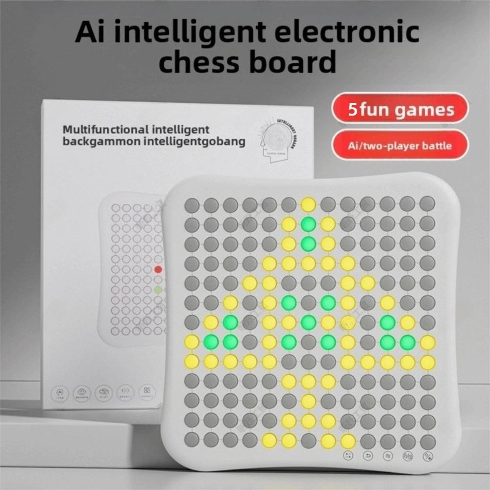 AI Intelligent Gobang Educational Chess Board Game Smart Electronic Gomoku  Training Thinking